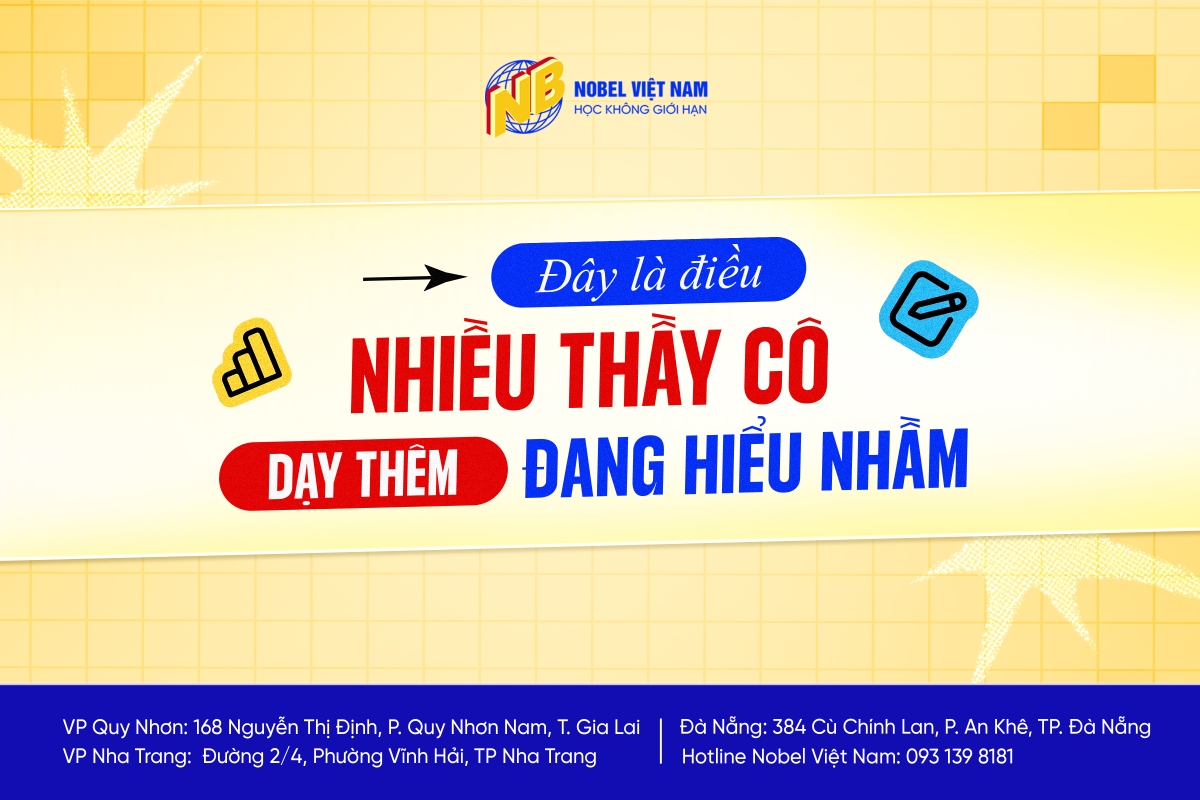 ĐÂY LÀ ĐIỀU NHIỀU THẦY CÔ ĐANG HIỂU NHẦM👇 